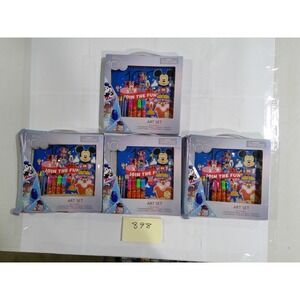 Disney Art Set Kids OS Multi New 4-Pack 100th Anniversary Mickey Minnie Ariel